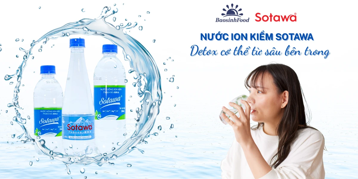 Detox cơ thể nhẹ nhàng bằng nước ion kiềm – liệu có thật sự hiệu quả?